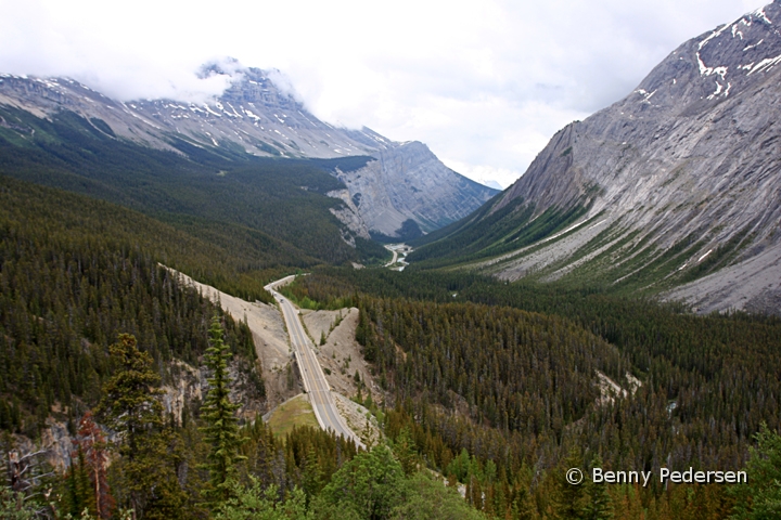 Icefield Parkway Sunwaple Pass.jpg - Icefields Parkway Sunwaole Pass så forsatte turen mod Jasper